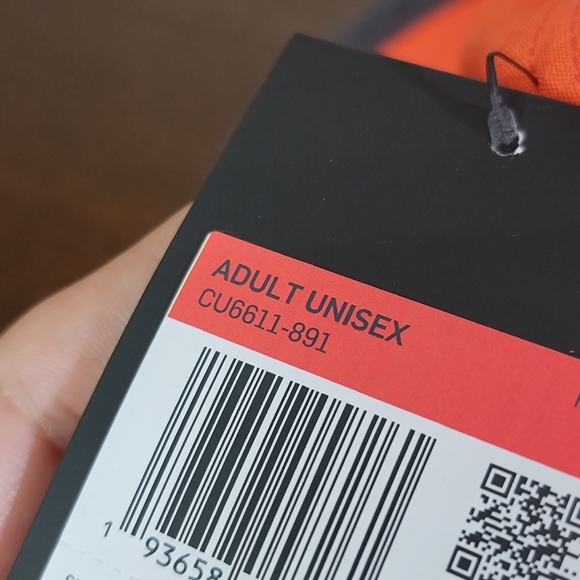 Nike Dry Bucket Orange Gray Hat Cap Adjustable - Picture 8 of 12